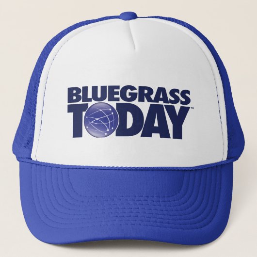 Casquette Bluegrass Today logo camionneur chapeau (Devant)