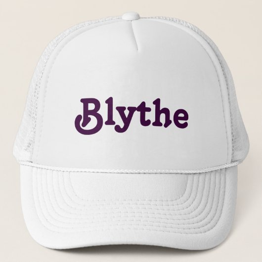 Casquette Blythe (Devant)