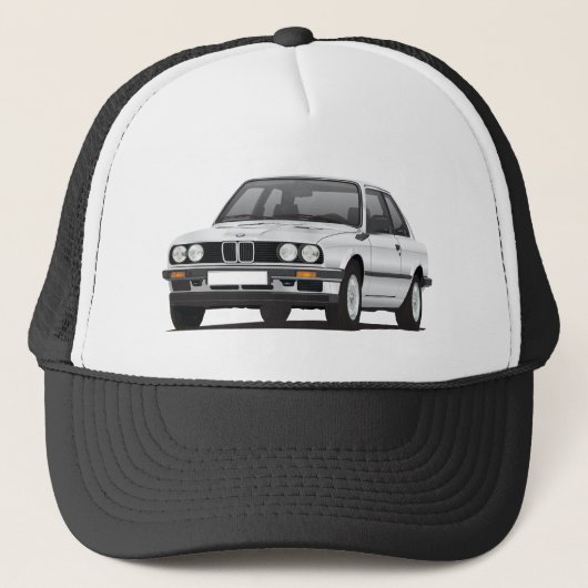 Casquette BMW argenté 3 séries (E30) (Devant)