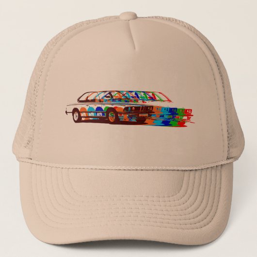 Casquette BMW polychrome (Devant)