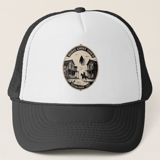 Casquette Bodie Ghost Town – Vintage Wild West (Devant)