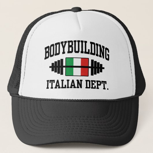 Casquette Bodybuilding italien (Devant)