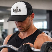 Casquette Bodybuilding Skeleton -Dark Gym Humor- Funny Skull