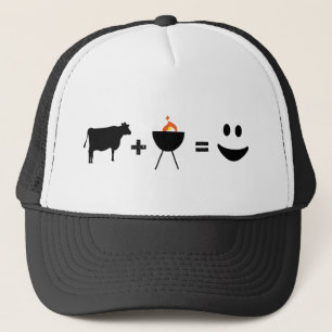 Casquette Boeuf de BBQ heureux