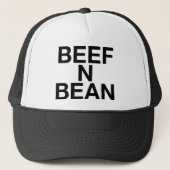 Casquette BOEUF N BEAN slogan amusant camionneur chapeau (Devant)