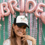 Casquette Boho Surf Beach | Monogramme de bachelorette<br><div class="desc">Donnez cet adorable casquette à vos servantes pour votre week-end de bachelorette ou de mariage ! Nos casquettes amusants sont le moyen parfait pour votre équipe d'attirer toute l'attention partout où vous et vos filles allez ! Cette collection traite de l'humeur estivale, du vent, du soleil et de la mer....</div>