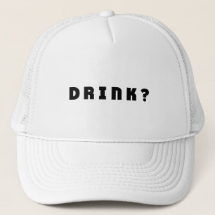 Casquette Boire de l'alcool