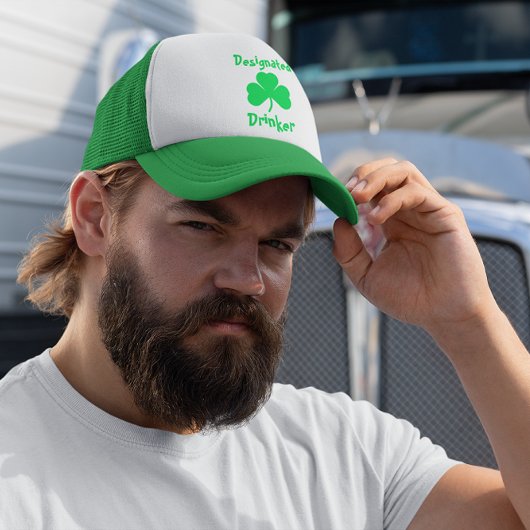 Casquette Boisson désignée St Patrick's Day