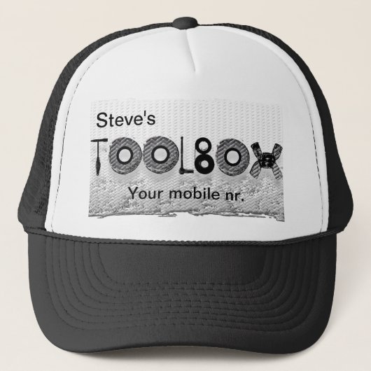 Casquette Boîte à outils de Steve (Devant)