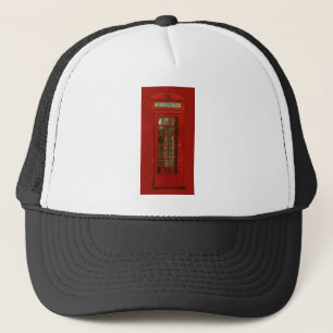 Casquette Boîte téléphonique rouge vintage