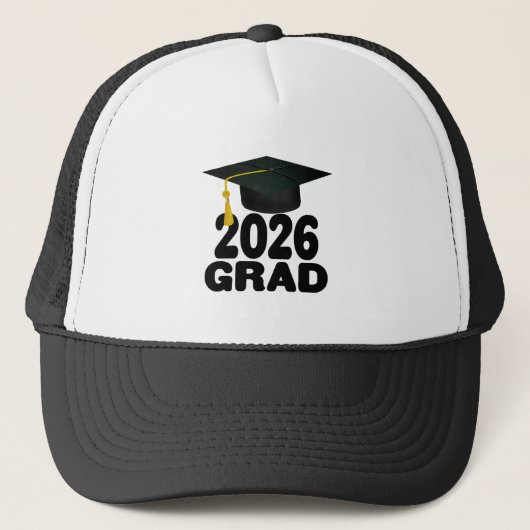 Casquette Bold Class of 2026 Graduation (Devant)