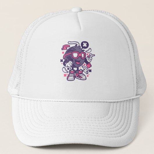 Casquette Bombe Swag (Devant)