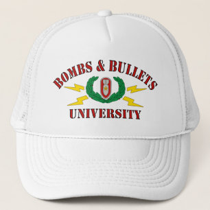 Casquette Bombes et université de balles
