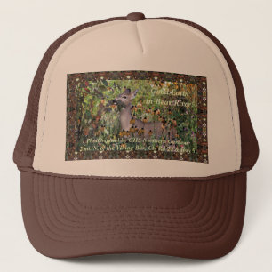 Casquette Bon Eatin en rivière d'ours !
