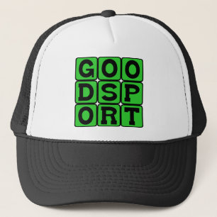 Casquette Bon sportif, adversaire honorable
