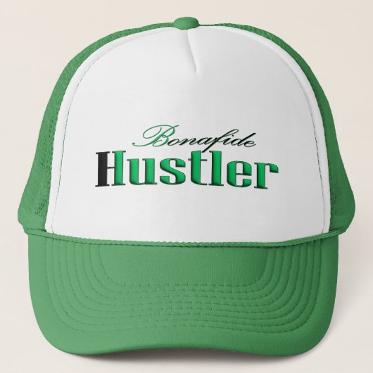 Casquette Bonafide Hustler Motivational Urban Strewear (Devant)