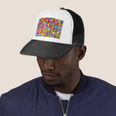 Casquette Bonbons colorés (En situation)