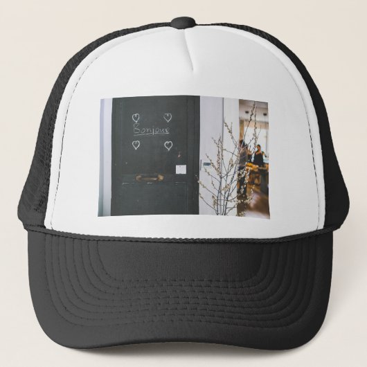 Casquette bonjour (Devant)
