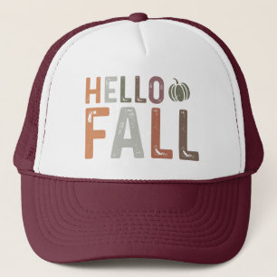 Casquette Bonjour Automne