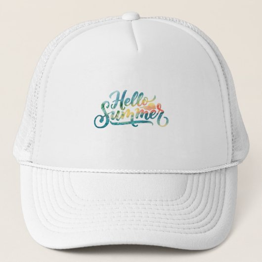 Casquette Bonjour l'été (Devant)