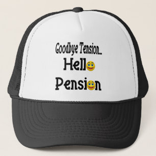 Casquette Bonjour pension de retraite