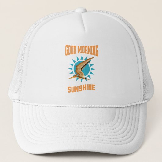 Casquette Bonjour Sunshine Ptérodactyle Dino (Devant)