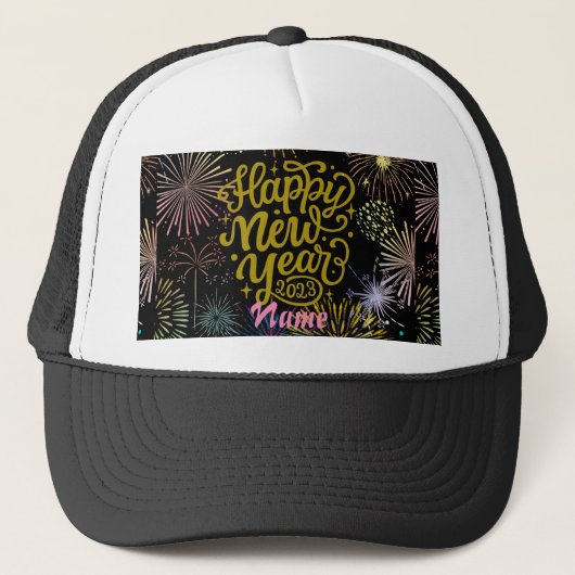 Casquette Bonne année 2023 Thunder_Cove (Devant)