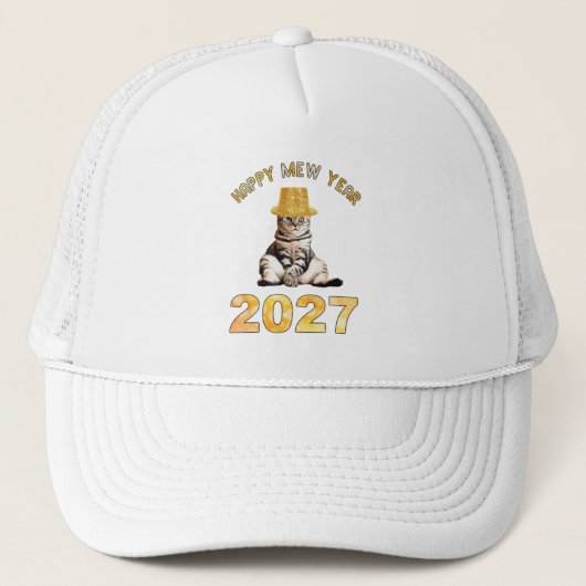 Casquette Bonne année Mew 2027 (Devant)