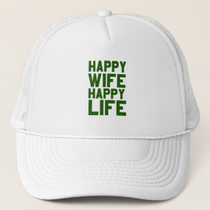 Casquette Bonne femme vie heureuse