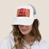 Casquette Bonne fête des mères Rose rose (En situation)