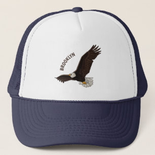 Casquette Bonne illustration de dessin d'aigle à chauve-sour