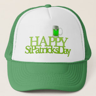 Casquette Bonne Saint-Patrick Bière Verte