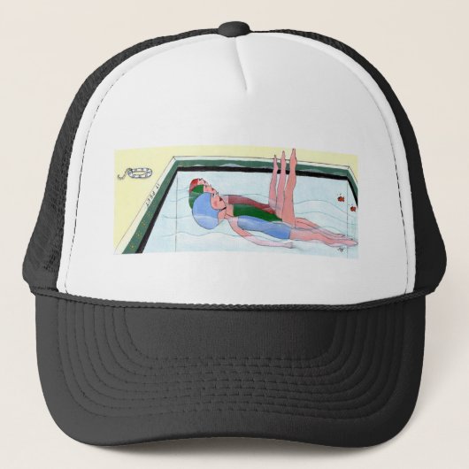 Casquette Bonnet de bain synchronisé (Devant)