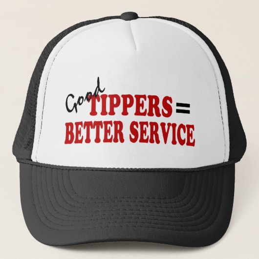 Casquette Bons conseils= Meilleur service (Devant)