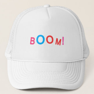Casquette BOOM! Comic Typography