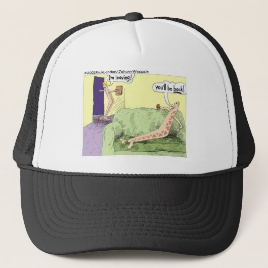 Casquette Boomerang Relagionships Funky Cartoon Cadeaux & Te (Devant)