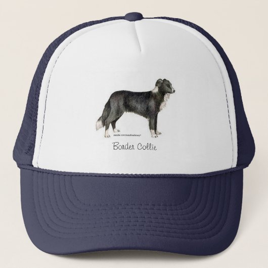 Casquette Bordure Collie (Devant)