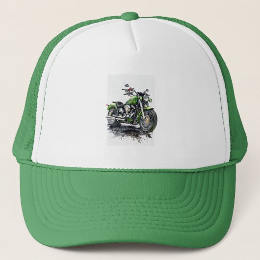 Casquette Born to Ride – Motorcycle Cap (Devant)