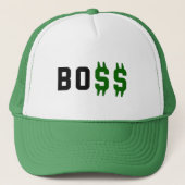 Casquette Boss, Bo$$ (Devant)