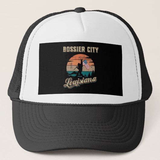 Casquette Bossier City Louisiane (Devant)