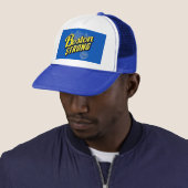 Casquette Boston City se souvient de Bleu (En situation)