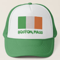 Boston, Mass Fière Héritage Irlandais - Drapeau