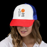Casquette Boucles de basket-ball, Lecteur de basket-ball Cad<br><div class="desc">Boules De Basket,  Cadeau Du Joueur De Basket.</div>