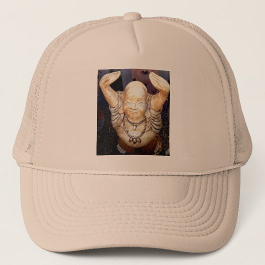 casquette bouddha souriant (Devant)