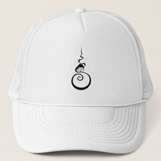 Casquette Bouddha Unalome, Symbole spirituel bouddhiste (Devant)