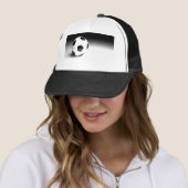 Casquette Boule de football (En situation)