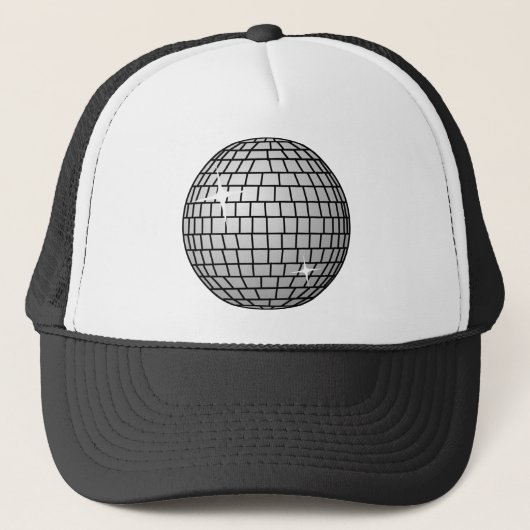 Casquette boule disco (Devant)