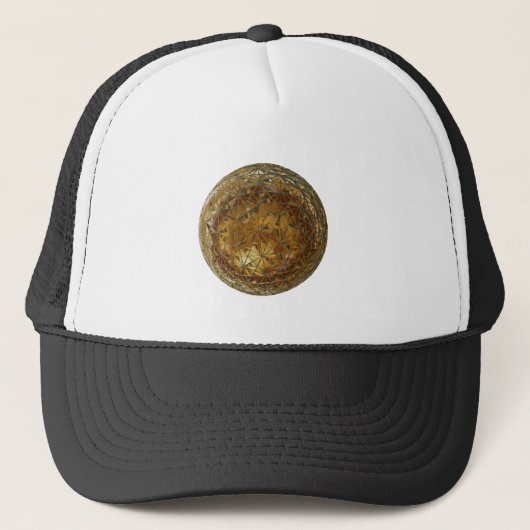 Casquette boule dorée (Devant)