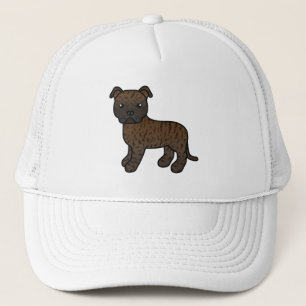 Casquette Bouledogue anglais brindle de Staffordshire