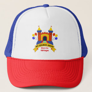 CASQUETTE BOUNCE HOUSE INFLATABLES FÊTE ANNIVERSAIRE AFFAIRE